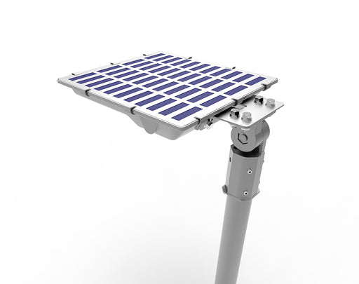 25 W solar street light Poles installed - Solar Urban Domus